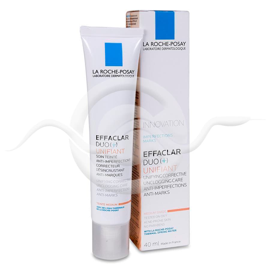 Effaclar Duo (+) Unifiant Tono Intermedio 1 Envase 40 ML