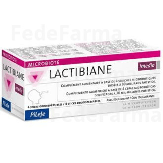 Lactibiane Imedia Pileje 4 Sticks Orodispensables