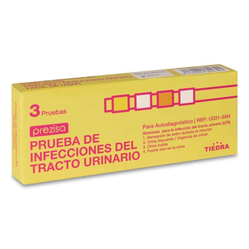 Exacto Test Deteccion de Infeccion Urinaria 3 Tiras