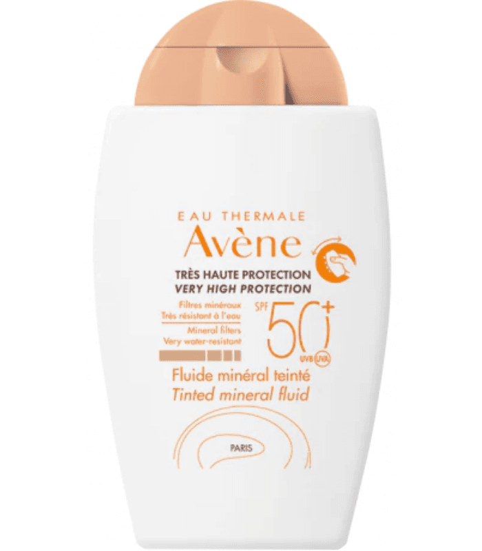 Avene Fluido Mineral SPF 50+ Color 1 Envase 40 ML