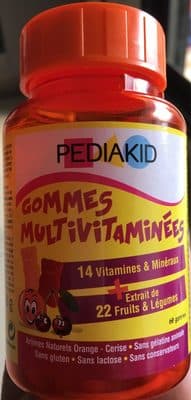Pediakid Gominolas Multivitaminas 60 Gominolas