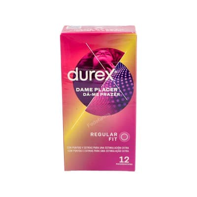 Durex Dame Placer Preservativos 12 Unidades