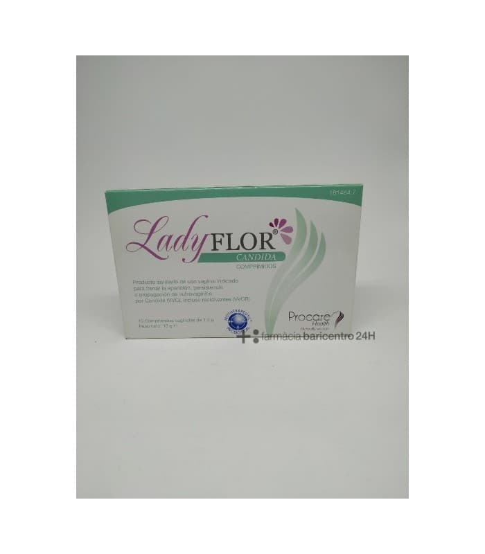 Lady Flor Vaginosis Comprimidos Vaginales 10 Comp