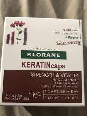 Klorane Keratincaps 30 Caps