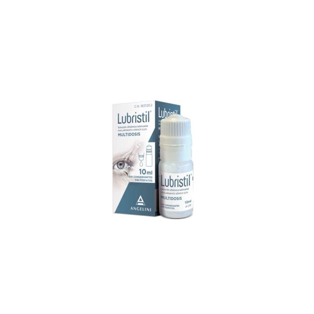 Lubristil Solucion Oftalmica Lubricante 1 Envase Multidosis 10 ML