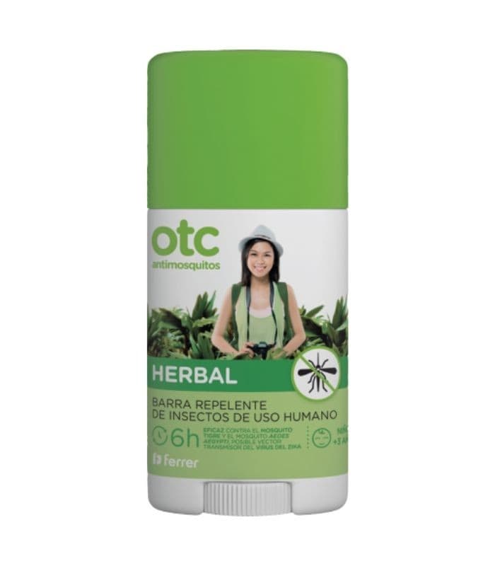 Otc Antimosquitos Herbal Barra Repelente de Insectos Uso Humano 50 ML