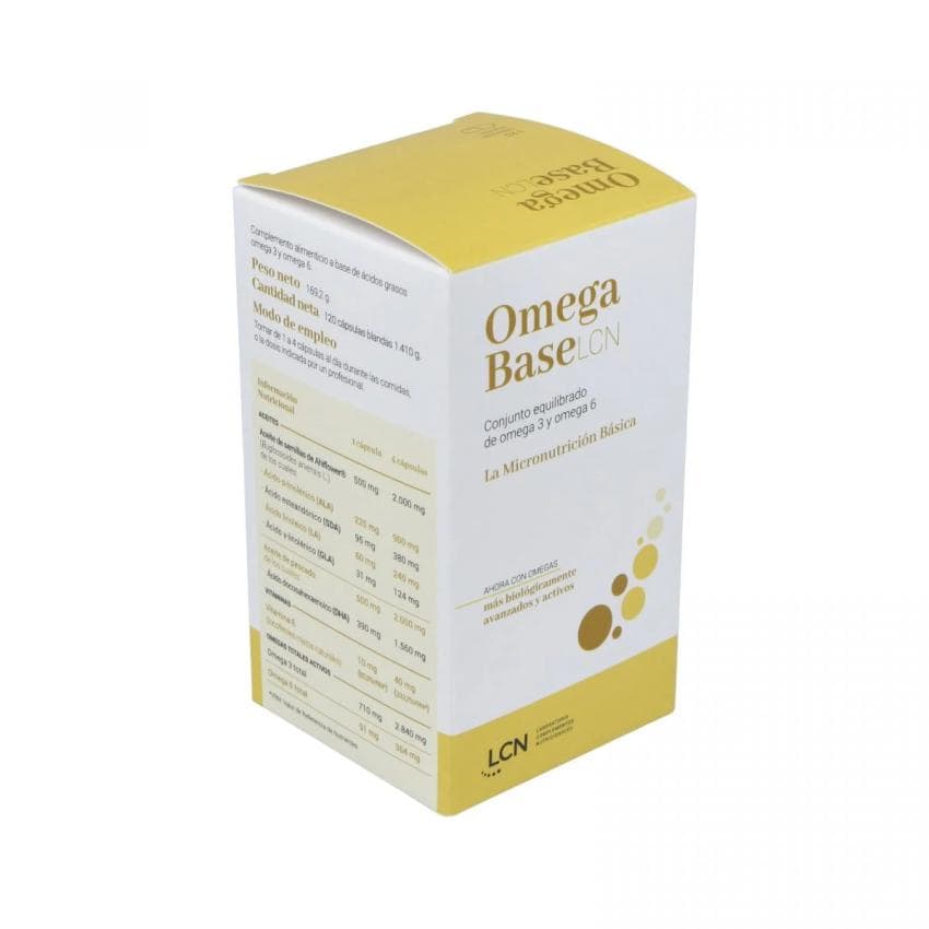 Omega Baselcn 120 Capsulas Blandas