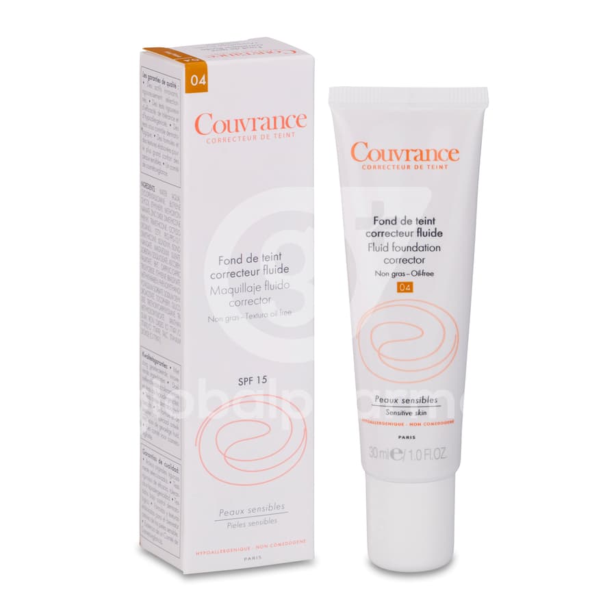 Avene Couvr Maq Flui Miel 30