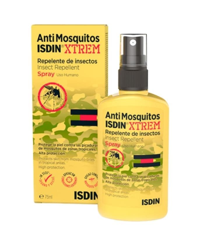 Antimosquitos Isdin Xtrem Spray Repelente de Insectos 1 Envase 75 ML