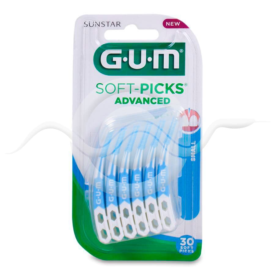 Soft Picks Palillo Interdental Gum 649 M30 Advanced Small 30 U