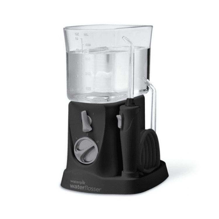 Irrigador Bucal Electrico Waterpik Wp- 300 Traveler con Adaptador Viajes Black