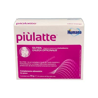 Humana Piulatte 14 Sobres X 5 G