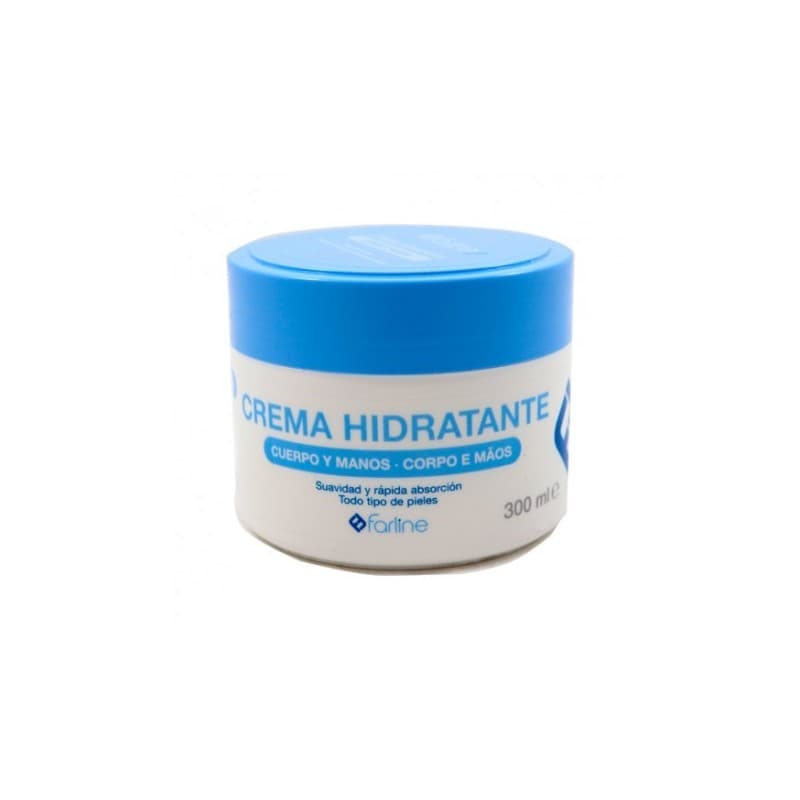 Farline Crema Hidratante Cuerpo y Manos 1 Envase 300 ML