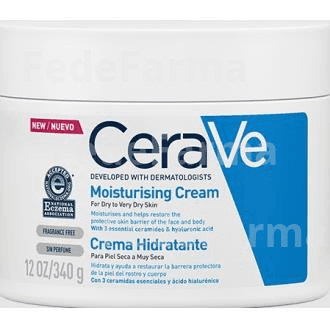 Cerave Crema Hidratante Piel Seca 340 G