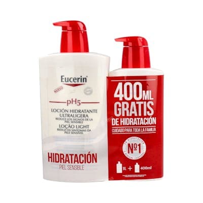 Eucerin Ph5 Locion Hidratante Ultraligera 1000 ML