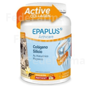 Epaplus Colageno + Silicio + Hialuronico + Magnesio Polvo 1 Envase 326,86 G Sabor Vainilla