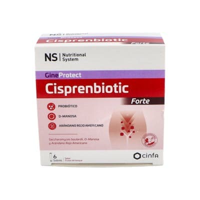 Ns Gineprotect Cisprenbiotic Forte 6 Sobres 2,2 G Sabor Frutos del Bosque