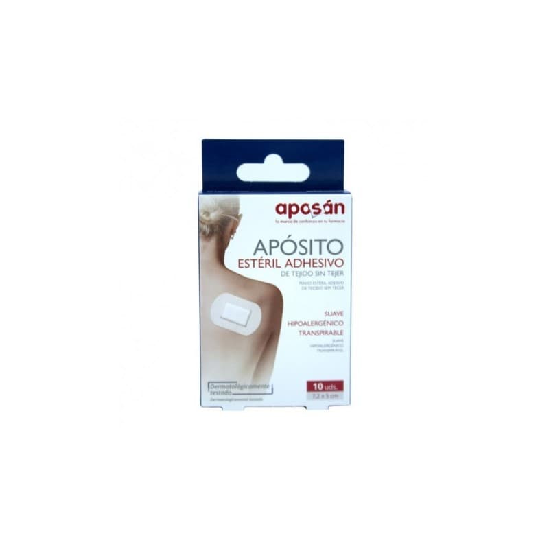 Aposan Aposito Especial Agua Aposito Esteril 10 Unidades 7,5 Cm X 5 Cm