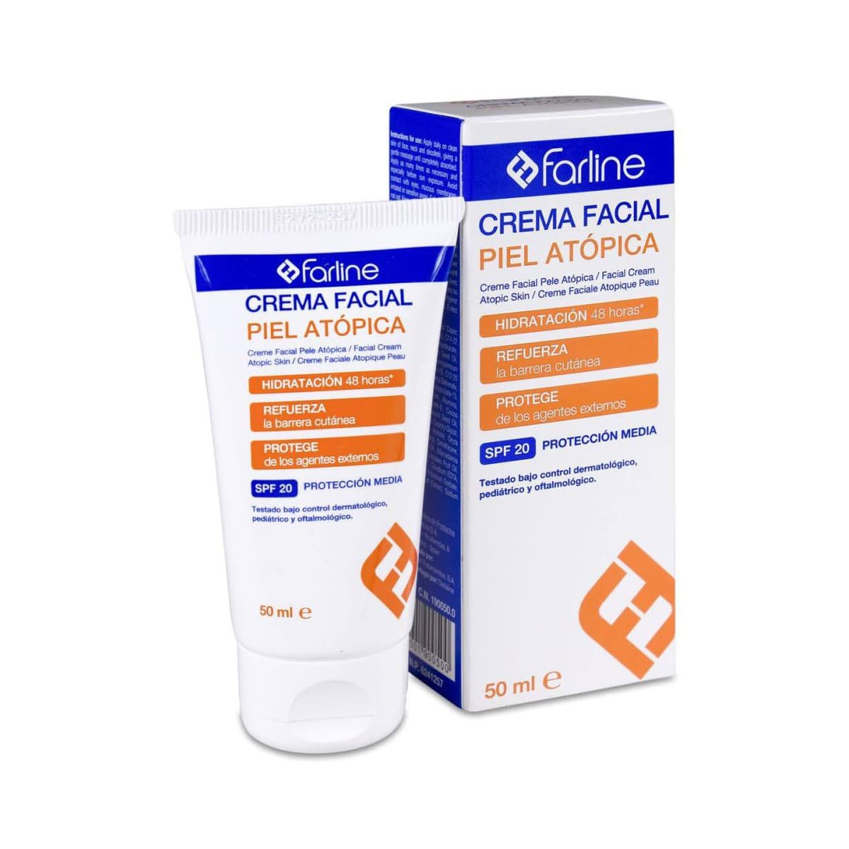 Farline Crema Facial Atopica 1 Envase 50 ML
