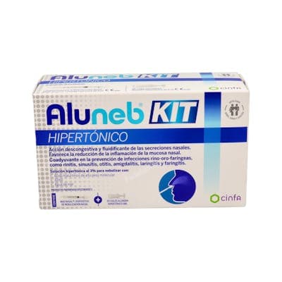 Aluneb Hipertonico Kit 20 Viales 5 ML + 1 Dispositivo