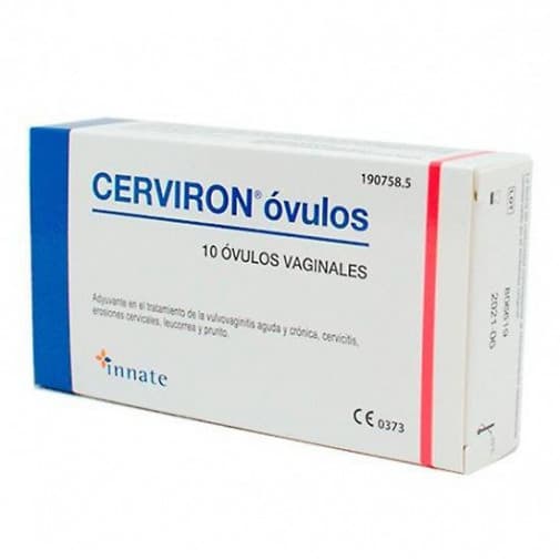 Primacol (cerviron) Ovulos 10 U