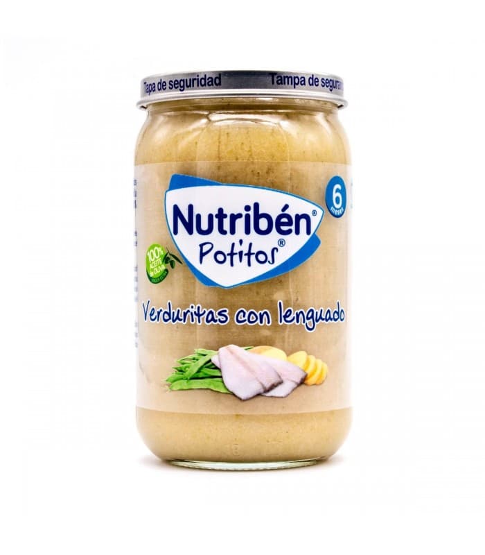 Nutriben Verduritas con Lenguado 1 Potito 235 G