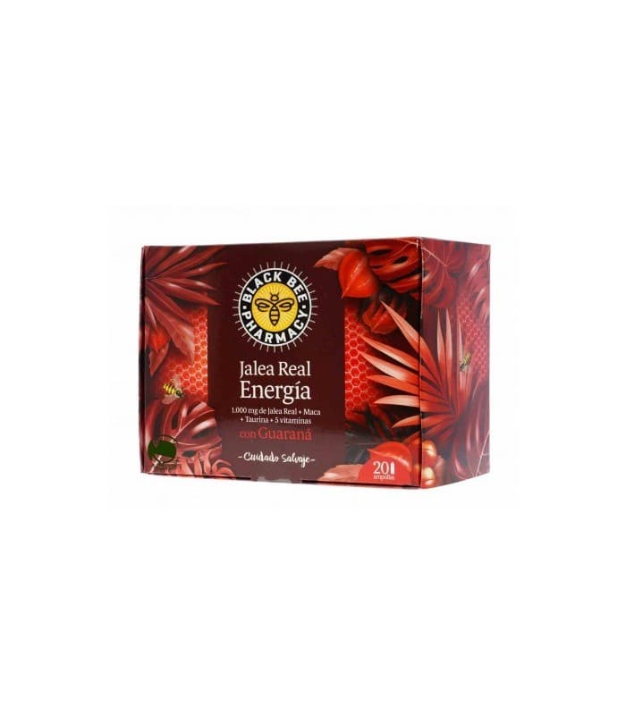 Black Bee Pharmacy Jalea Energia 20 Viales 10 ML
