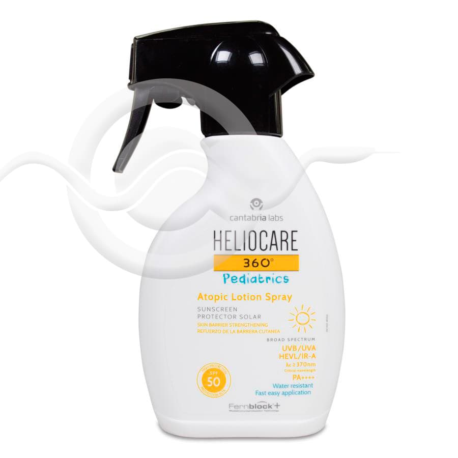 Heliocare 360º SPF 50+ Pediatrics Atopic Lotion Protector Solar Spray 250 ML