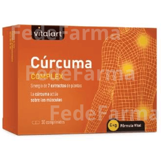 Vitalart Curcuma Complex 30 Comprimidos
