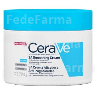 Cerave Sa Crema Alisadora Anti-rugosidades 1 Envase 340 G