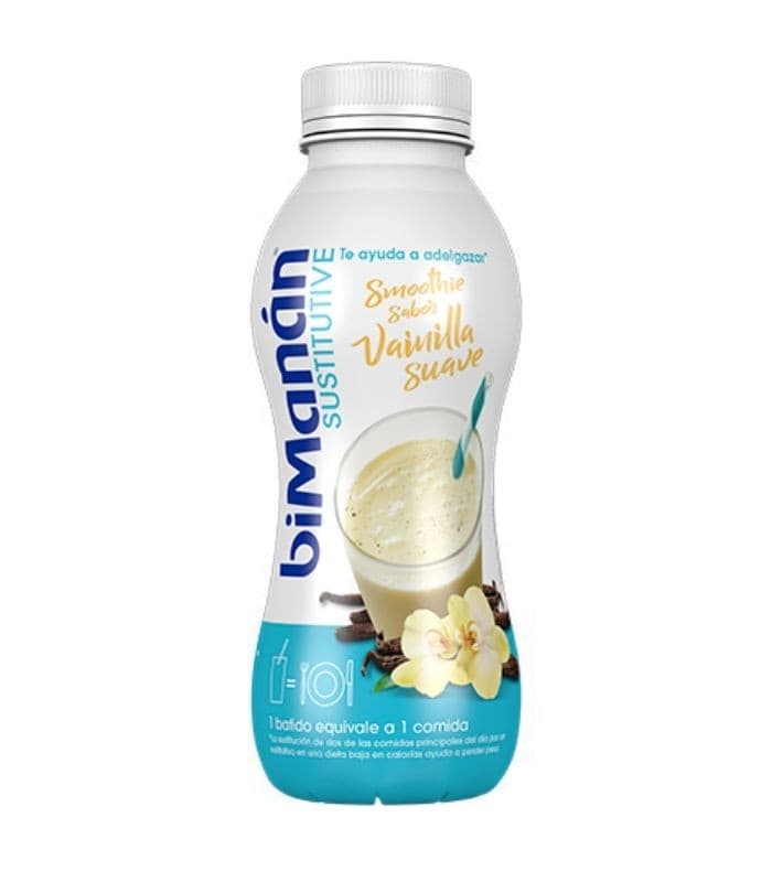 Bimanan Beslim Smoothie 1 Envase 330 ML Sabor Vainilla Suave
