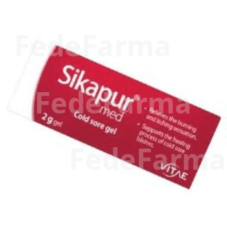 Sikapur Med Gel para Herpes Labial 1 Envase 2 G