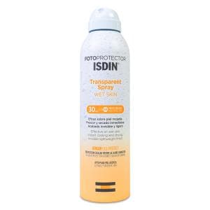 Fotoprotector Isdin Spf-30 Spray Transparent Wet Skin 250 ML