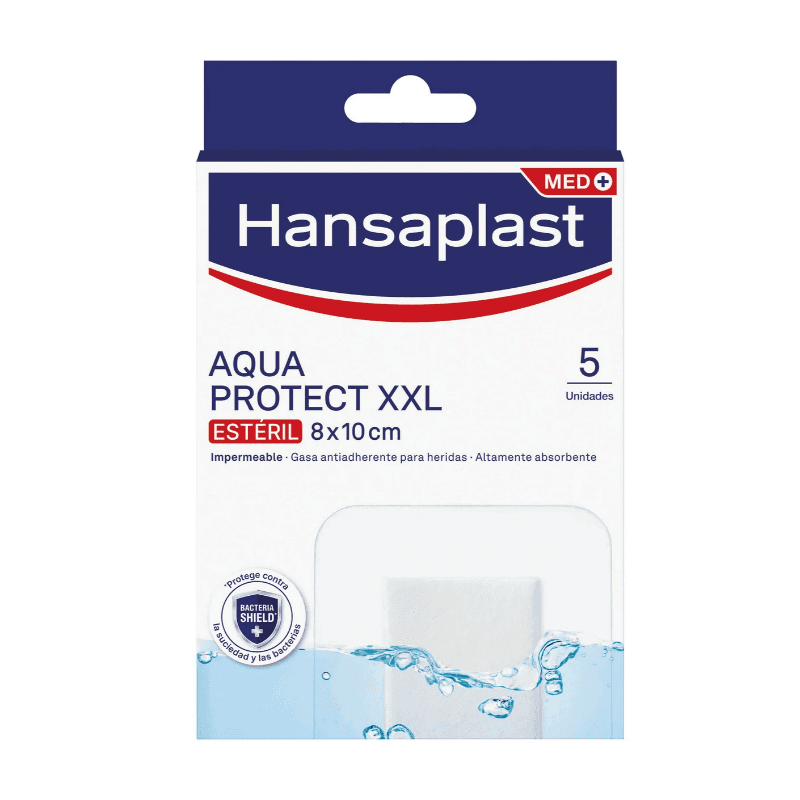 Hansaplast Aqua Protect Aposito Adhesivo 5 Unidades Talla Xxl