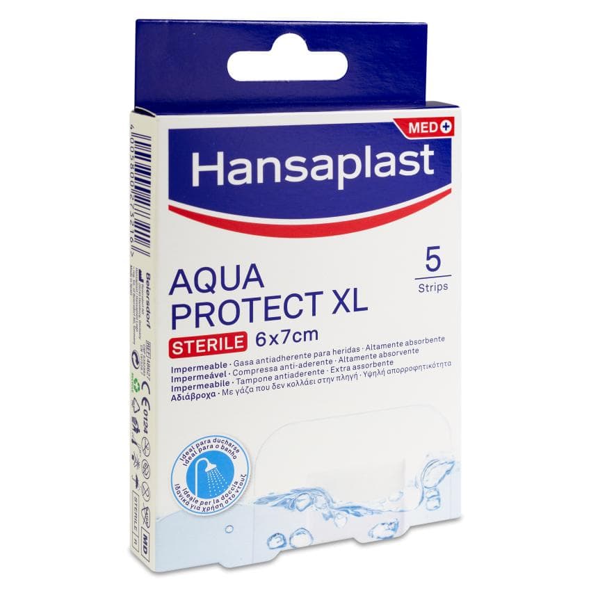 Hansaplast Aqua Protect Aposito Adhesivo Xl 5 U