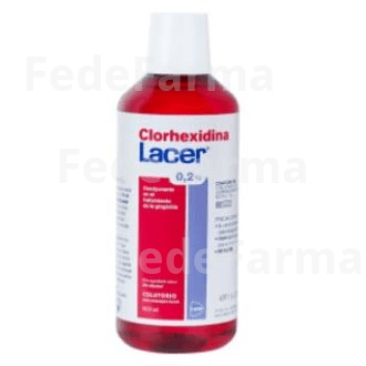 Lacer Colutorio Clorhexidina 0.2% 1 Envase 500 ML