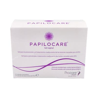Papilocare Gel Vaginal 21 Canulas Monodosis 5 ML