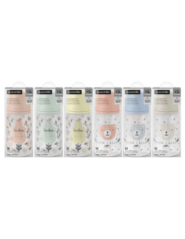 Biberon Tetina Silicona Fisiologica Suavinex Flujo M 270 ML