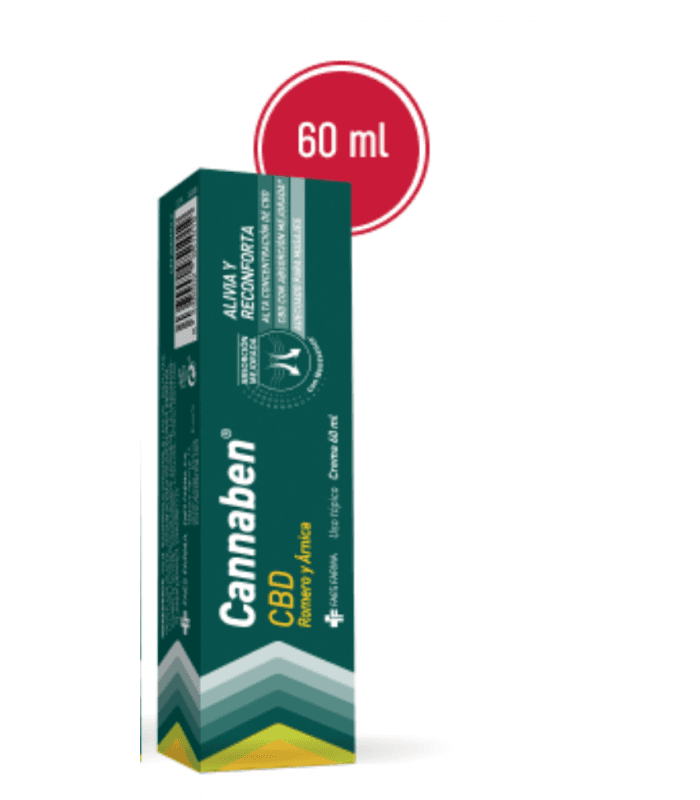 Cannaben Crema 1 Tubo 60 ML