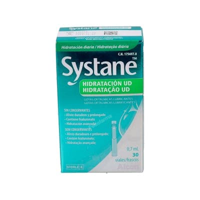 Systane Hidratacion Gotas Oftalmicas Lubricantes sin Conservantes 1 Frasco 10 ML