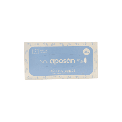 Aposan Pañuelos Doble Capa Extra Suave 150 Unidades