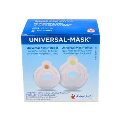 Mascarilla Universal Mask 2 Unidades Bebes + Niños