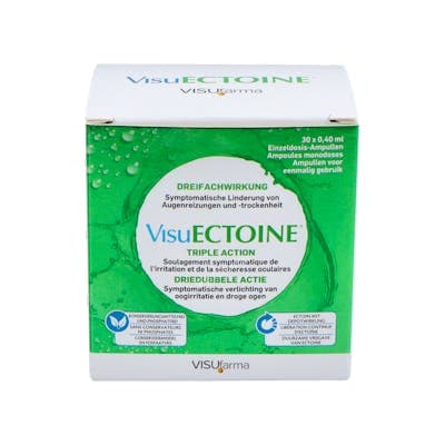 Visuectoine 30 Ampollas Unidosis 0,4 ML