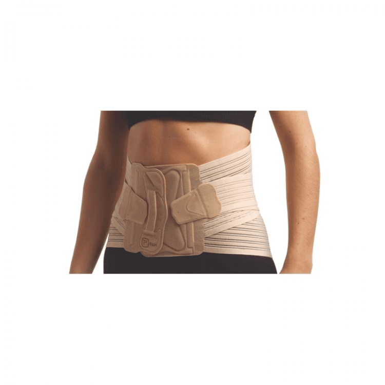 Faja Lumbosacra Semirrigida Doble Tensor en Cruce Lumbar Primspine Care+ Ref. Prs620bgm 1 Unidad