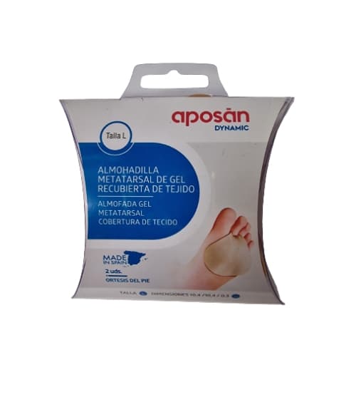 Almohadilla Metatarsal de Silicona Aposan Dynamic 1 Unidad Talla Unica