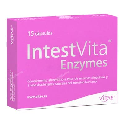 Intestvita Enzymes 15 Capsulas