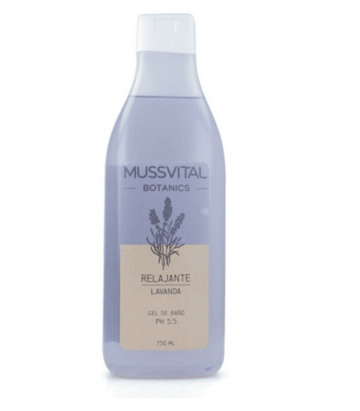 Mussvital Essentials Botanics Gel de Baño Lavanda 1 Envase 750 ML