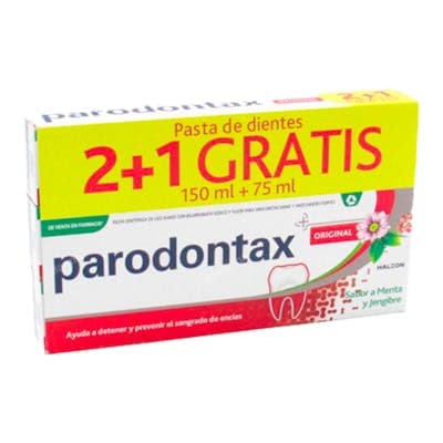 Parodontax Original 3 Unidades 75 ML Sabor Menta y Jengibre