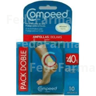Compeed Ampollas Talla Mediana 10 Unidades Pack Ahorro