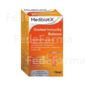 Medibiotix Gasteel Inmunity Balance 10 Sobres 1,5 G